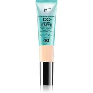 IT Cosmetics Your Skin But Better CC+ Natural Matte CC krém pro matný vzhled SPF 40 Fair Beige 32 ml