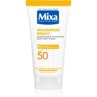 Mixa Niacinamide Bright korekční krém proti tmavým skvrnám SPF 50 50 ml
