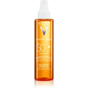 Vichy Capital Soleil Idéal Soleil olej na opalování SPF 50+ 200 ml