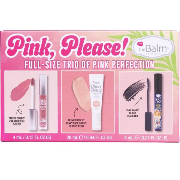 theBalm Holiday Trio Box Set dárková sada na obličej