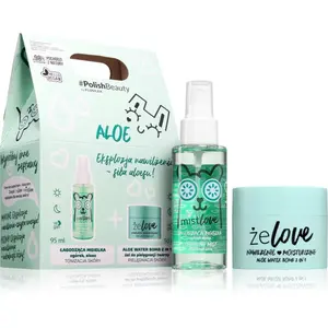 FlosLek Laboratorium ŻELOVE Aloe dárková sada s aloe vera