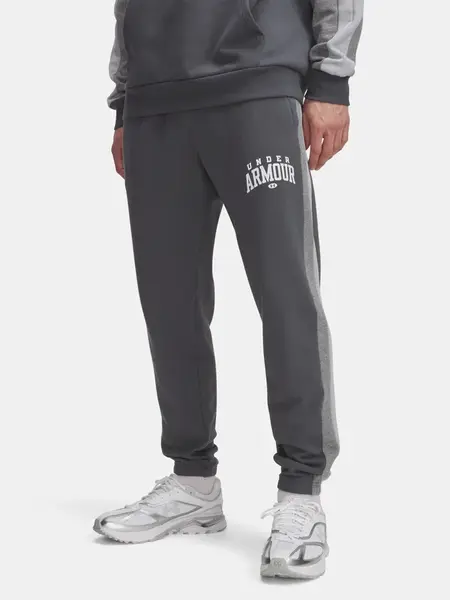 Men's Under Armour UA Rival Flc CB Pants-GRY - Mens