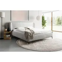 MID.YOU ČALOUNĚNÁ POSTEL, 180/200 cm, béžová