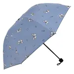 Deštník měnící barvu Butterfly, modrý