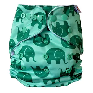 GaGa's pleny Látková plena AIO Slon