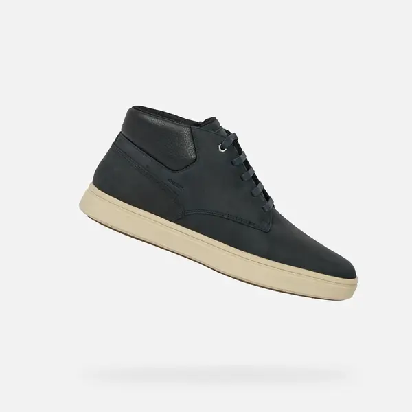 Tmavě modrá pánská kotníková obuv Geox Baltmoore - Pánské