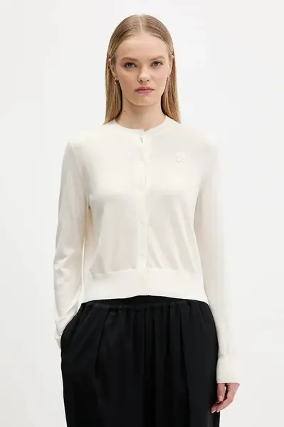 Vlnený kardigán HUGO Sfabri