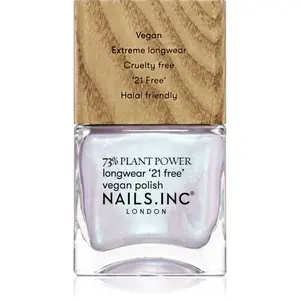 Nails Inc. Plant Power dlhotrvajúci lak na nechty odtieň Eco Glow 14 ml