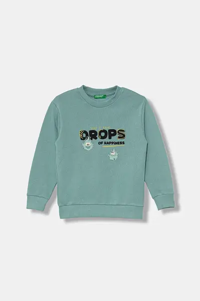 Dětská bavlněná mikina United Colors of Benetton