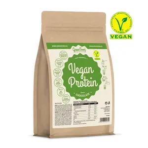 GreenFood Nutrition Vegan protein příchuť čokoláda 750 g