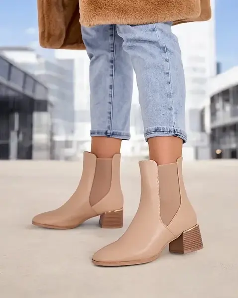 Resti Women's ankle boots on low heels Eterra