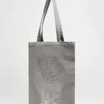 Marisse Gray Printed Shopper Bag