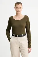 Bavlněné tričko s dlouhým rukávem Marc O'Polo