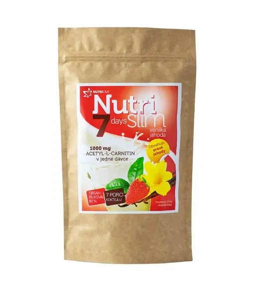 Nutricius NutriSlim vanilka-jahoda 210 g