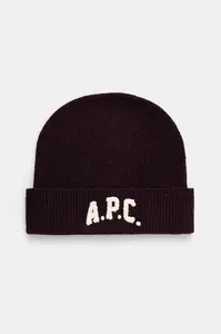 Vlněná čepice A.P.C. bonnet axel