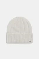 Čiapka s prímesou vlny Tommy Hilfiger