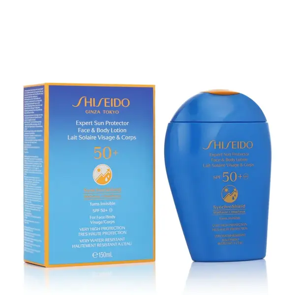 Shiseido SynchroShield Expert Sun Protector Face & Body Lotion SPF 50+ 150 ml 50 ml
