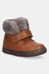 Dětské kožené zimní boty Froddo BASCO TEX hnědá barva, G2110144