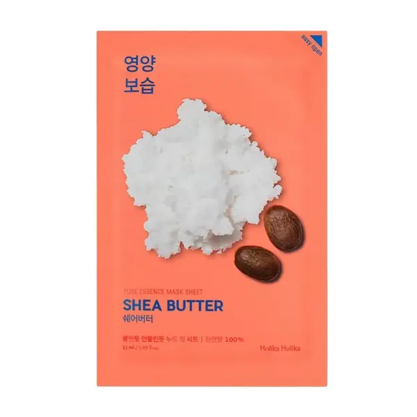 Holika Holika Pure Essence Shea Butter vyživující plátýnková maska 23 ml