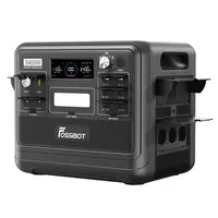 FOSSiBOT F2400 2048Wh Portable Power Station Black EU Plug
