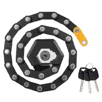 PVY Folding Chain Bike Lock