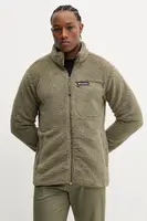 Outdoorová mikina Columbia Rugged Ridge pánská, zelená barva, hladká, 2135481