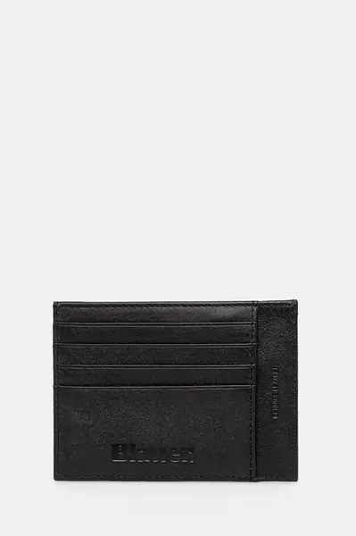 Kožené pouzdro na karty Blauer