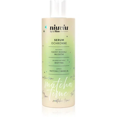 so!flow Matcha Time Protective Hair Serum posilující sérum pro slabé, namáhané vlasy 150 ml