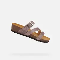 Brown women's sandals Geox Nesthellae - Women's