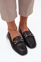 Boto Dámske Mokasíny S Ozdobou Čierne Priscelle