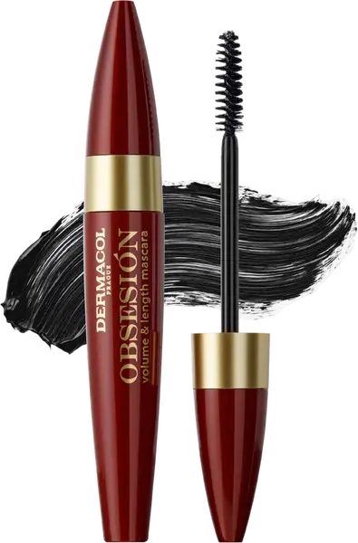 DERMACOL Řasenka Obsesión černá 01 12 ml
