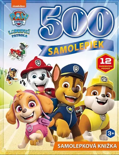 500 samoliepek Labková patrola