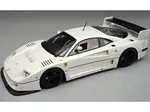 Ferrari F40 LM Pearl White Metallic with Black 5 Spoke Rims "Press Version" (1996) "Mythos Series" Limited Edition to 60 pieces Worldwide 1/18 Model