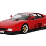 1994 Koenig Specials 348 Twin Turbo Red 1/18 Model Car by GT Spirit