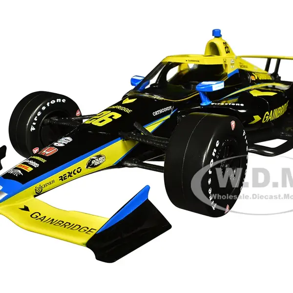 Dallara IndyCar 26 Colton Herta "Gainbridge" Andretti Autosport "NTT IndyCar Series" (2023) 1/18 Diecast Model Car by Greenlight