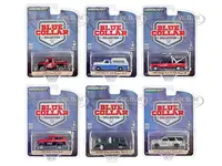 "Blue Collar Collection" Set of 6 pieces Series 12 1/64 Diecast Model Cars by Greenlight