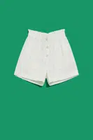Marisse Women's Shorts L-Sh-4019 Off White