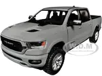 2019 RAM 1500 Laramie Crew Cab Pickup Truck Gray "Timeless Legends" Series 1/27 Diecast Model Car by Motormax