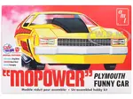 Skill 2 Model Kit Plymouth Funny Car "Mopower" 1/25 Scale Model by AMT