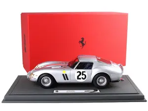 Ferrari 250 GTO 25 Elde - Pierre Dumay "24 Hours of Le Mans" (1963) with DISPLAY CASE Limited Edition to 90 pieces Worldwide 1/18 Model Car by BBR