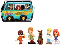 Set of 5 Diecast Figures "Scooby-Doo" TV Series "Metalfigs" Series Diecast Models by Jada