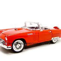 1956 Ford Thunderbird Red 1/18 Diecast Model Car by Motormax