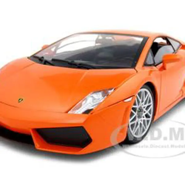 Lamborghini LP 560-4 Orange 1/18 Diecast Car Model by Motormax