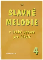 KN Slavné melodie v lehké úpravě pro klavír 4.díl