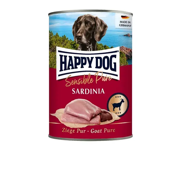 Happy Dog Sensible Pure Sardinia - konzerva, kozí maso 400 g