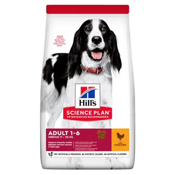 Hill's Science Plan Adult Medium krmivo pro psy 2,5 kg