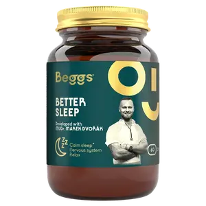BEGGS Better Sleep developed with Marek Dvořák 60 kapslí