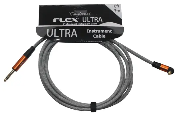 Tanglewood Flex Ultra Cable Storm Grey 3 m Angled