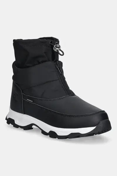 Dětské sněhule Calvin Klein Jeans černá barva, V3X5-83193