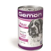 Gemon Maxi Adult konzerva pro psy - vepřové, rýže 1250 g